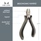 The Beadsmith Chain Nose Pliers with Cutter – Economy Series – 5 inches (127mm) – Comfortable Ergonomic Grip with Double-Leaf Springs and Polished Steel Head – Tool for Jewelry Making